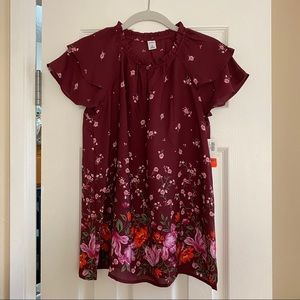 NWT stunning blouse